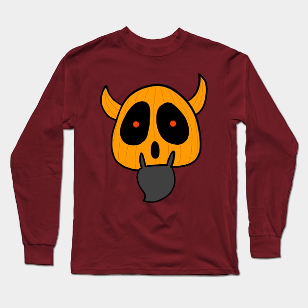 Halloween Ghost Long Sleeve T-Shirt by Monster To Me